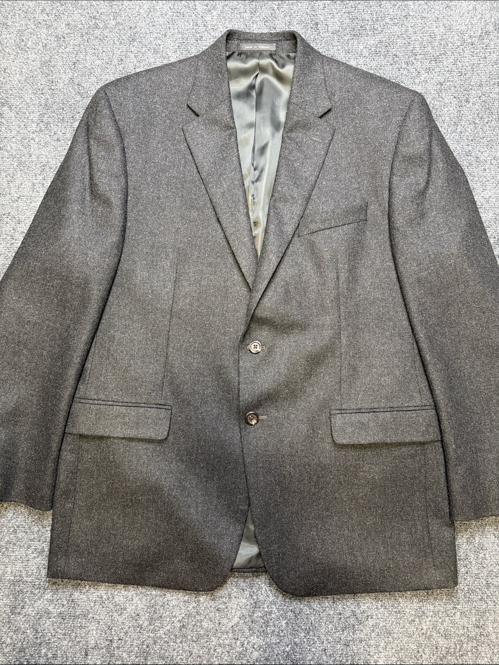 Ralph Lauren Charcoal Gray Two-Button Sport Coat